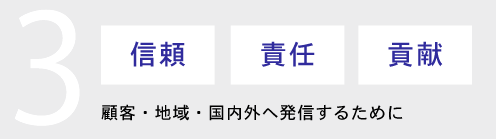 信頼・責任・貢献